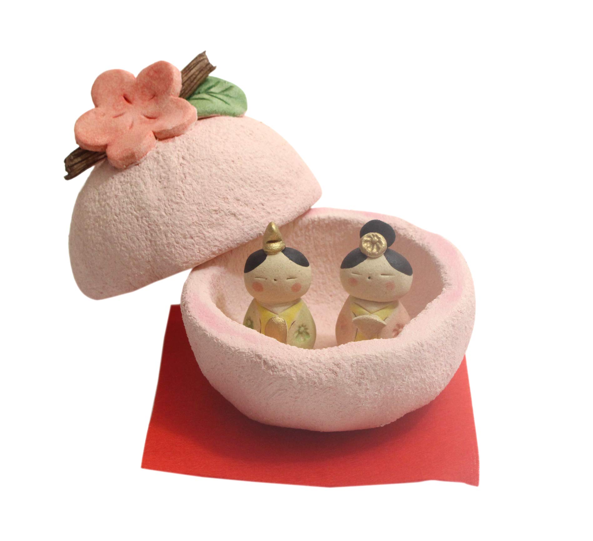 

Craftsman House Hina Lidded Total Each Dolls, Ornaments, Length 3.5cm