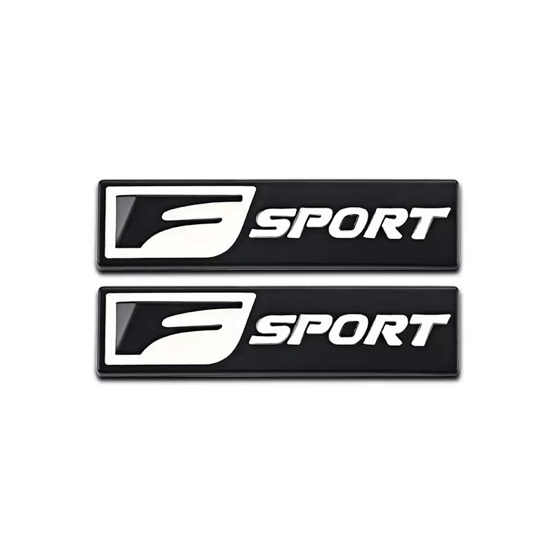 3D Metal Badge Decal Rear Trunk Emblem Sticker Accessories For Lexus F SPORT ES RX NX LS UX LM LX GX LC RZ IS CT GS RC HS TX LBX EC4 7E