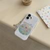Korean INS cute Stars fish phone case for iPhone 13 14 15 16 Pro Max Fundas with charm kawaii Lovely Anti-fall protective cover