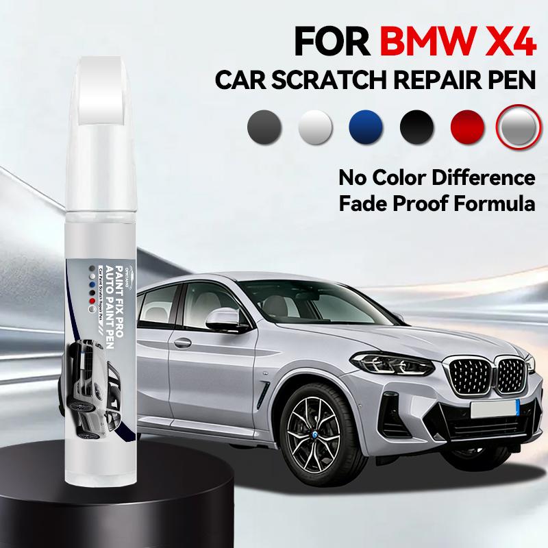 

For 2014-2025 X4 BMW F26 G02 sDrive xDrive Black White Brown Paint Repair Brush Touch Up Scratch Remover DIY Auto Accessories срібний
