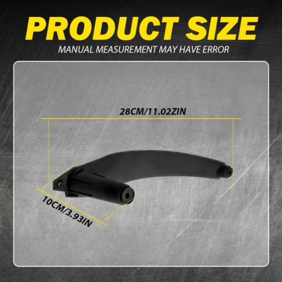 Inner Door Handle Trim Panel Pull Cover Black ForBMW X5 E70 X6 E71 E72 2008-2014