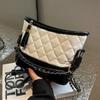 Trendy Quilted Large Chain Shoulder Crossbody Bag For Women Stylish Design And Versatile Use