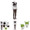 Costume da Cosplay di Shrek in Tessuto Poliestere per Eventi di Role Play di Halloween