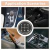MAGICLULU Sticker Car Speed Knob Sticker Gear Shift Sticker