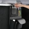 PU Leather Car Seat Back Organizer Multi-functional Portable Backseat Storage Bag Multi-Pocket Hanging Organizer