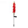 Solar Violet Lawn Plug in Light Outdoor Waterproof Courtyard Decoration Atmosphere Light String Flower Simulation Lantern