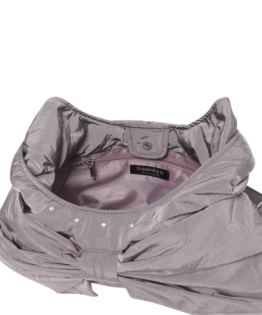 Superdry Women'S Bow Shoulder Bag Violet Sdfgxdq07Vil