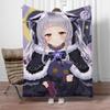 Hololive Home Interior Fur Blanket for Sofa Decoration Blankets & Throw Blanket Fluffy Bed Blankets King Size Beach Towel Knee