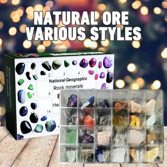 

Рождественский слепой ящик Рождественские руды разных цветов Адвент-календарь на 2023 год Рождественский календарь обратного отсчета 24 дня рождественского адвент-календаря Отпуск