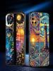 Phone Case For Oneplus 13R 13 12 10T 11 R10 Nord N100 N200 N10 9 9R CE 2 3 Z Pro Lite 5G Soft TPU Cover Beautiful Sun Moon Glass