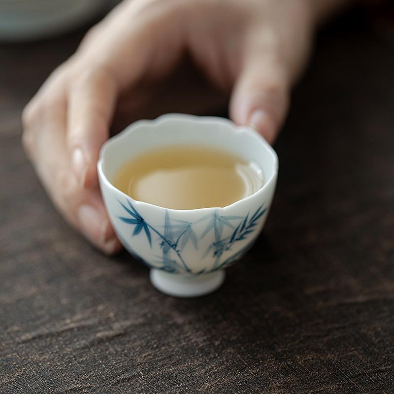 Hand-painted High-end Kung Fu Tea Set, Gift-giving Gifts, Master Cup, Sancai Cover Bowl, Tea Cup, Company Business Gifts