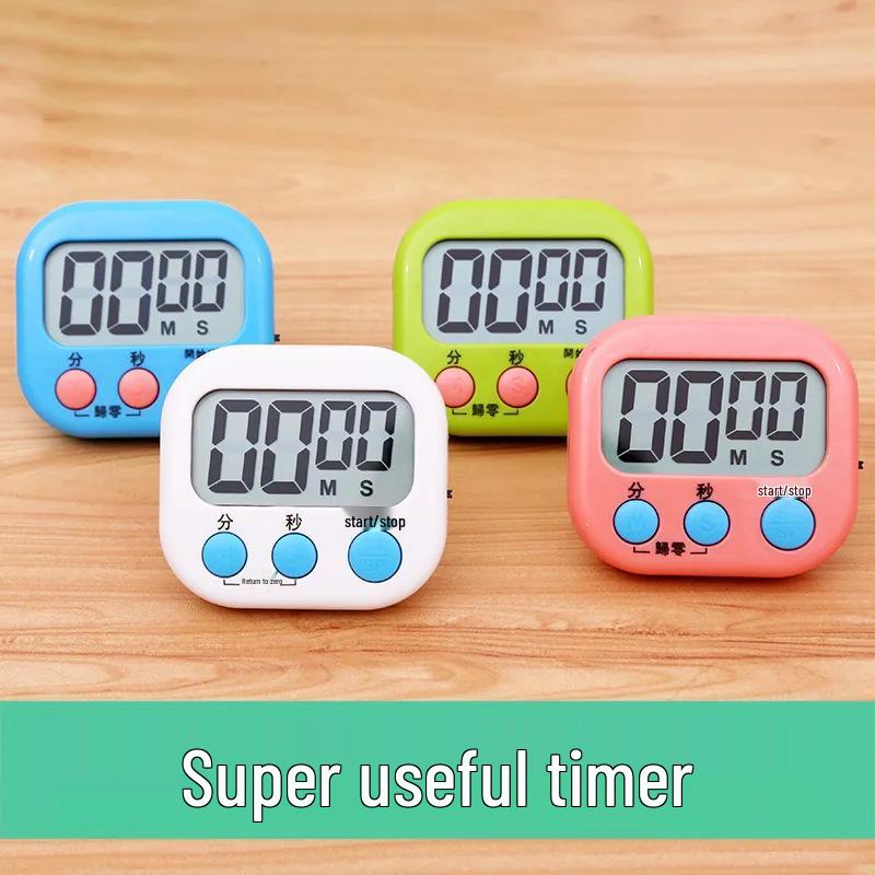 

Electronic Timer for Students: Magnetic, Loud Volume, Ideal for Homework and Kitchen Use