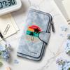 Vintage Palm Tree Purse Good Vibes Summer Paradise Wallet Fashion Casual Card Holder Forever Long Wallet