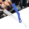 Professional Portable Hair Beard Shaver Folding Manual Shaver Face Grooming ToolBlue