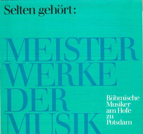 

LP Record KAMMERORCHESTER MUSICI PRAGENSES, M - Bohmische Musiker Am Hofe Zu Potsda VMS2020SO KLOCKNER-MOELLE Germany Classical Used
