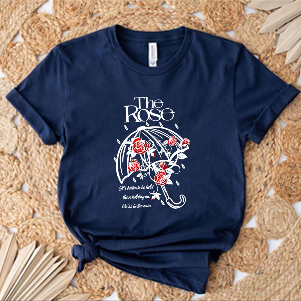 Shes In The Rain T Shirt The Rose Kpop Shirts Dawn To Dusk Tour Tees Kpop Indie Rock Tops Fan Gift Tee Unisex Short Sleeves Top