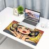 Marilyn Monroe Print Mouse Pad, Anti‑Slip Desktop Keyboard Mat, for PC Laptop Gaming Working Daily Use, Cool Festival Surprise Gift