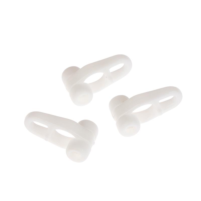 50 Stück Leichte Gardinenschienen-Gleitradhaken Typ Universal Gerade Schiene Gebogene Schiene Schieber Gardinenhakenring