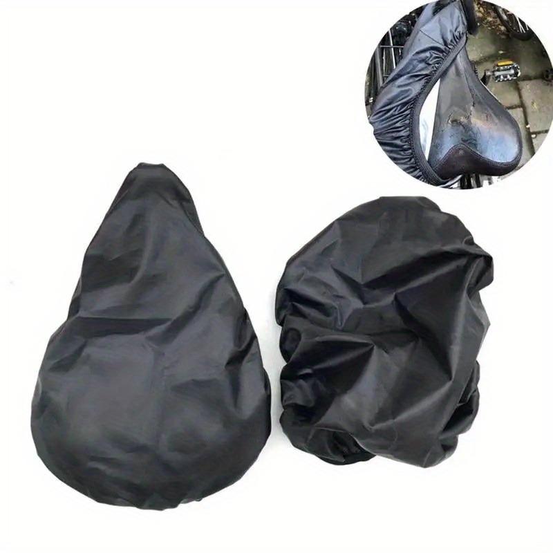 2PCS Waterproof Bike Seat Cover Rain Cover for Bicycle Saddle Elastic Dust and Rain Resistant Protector Outdoor Bike Accessories