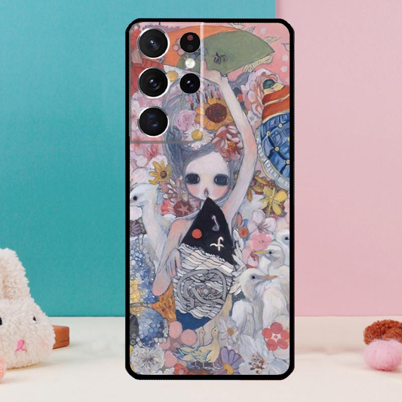 Aya takano Case For Samsung Galaxy S25 S24 S23 S22 S21 Ultra S9 S10 S20 Plus S24 FE Funda Cover Shell