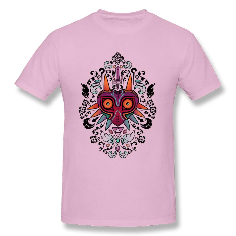Trička Majoras Mask s krátkým rukávem, ležérní, hip hopová, pánská, 2024, letní, podzimní topy, tričko, mexický Den mrtvých, bílé tričko