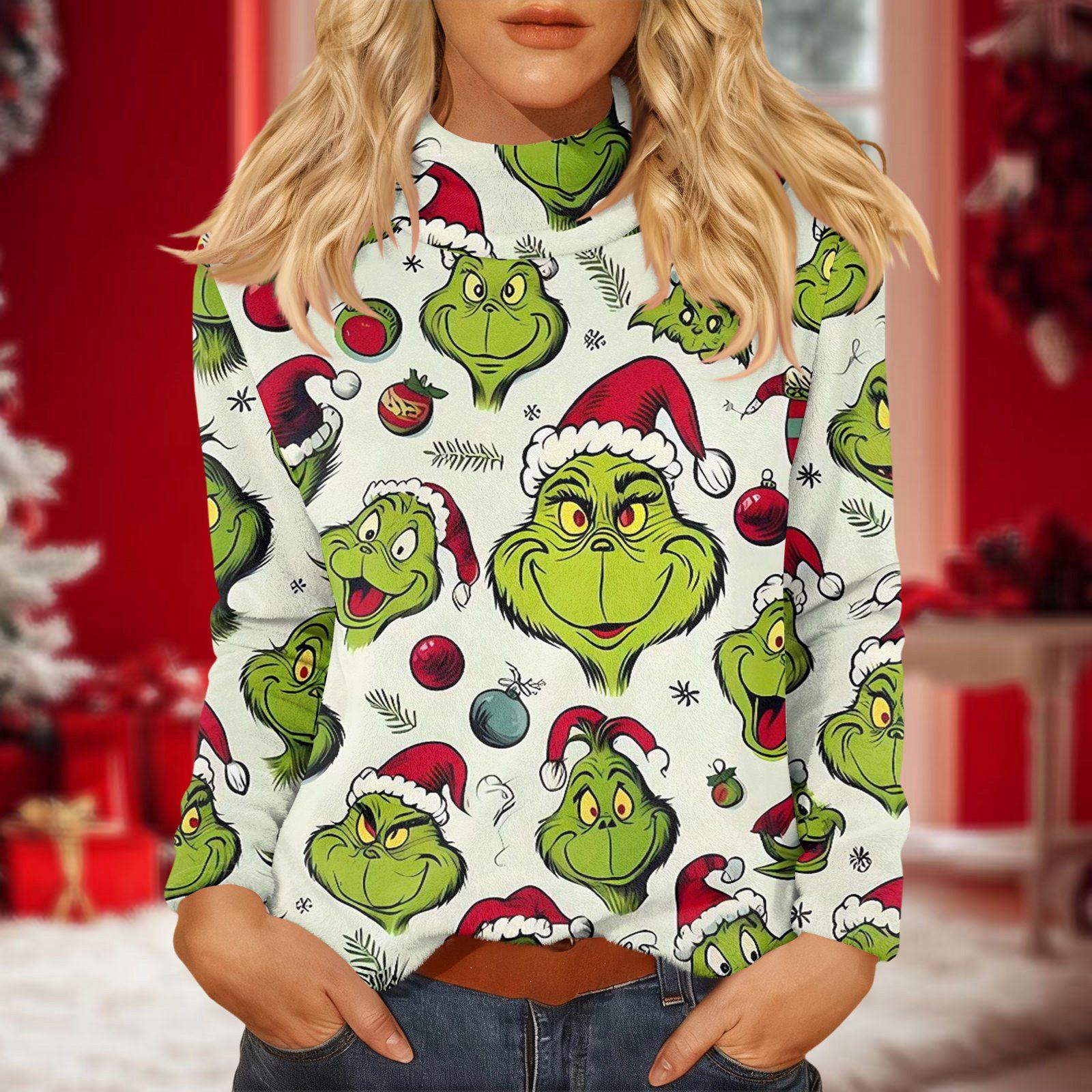 

Женский повседневный топ с длинным рукавом и средним воротником L