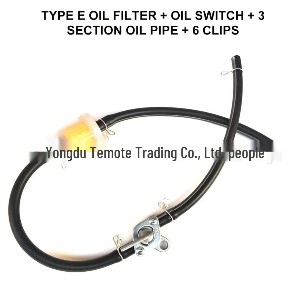 Univerzální 49CC ATV/Motocyklový olejový filtr s hadicí a svorkami