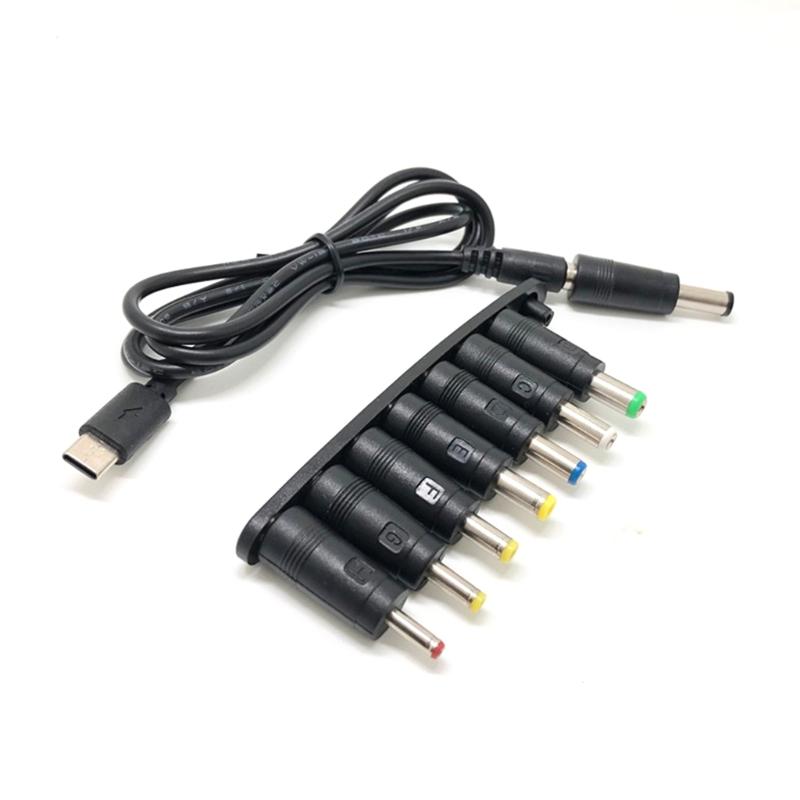 TypeC DC5V To 12V 9V Power- Cable TypeC To DC-Jack Adapter Wire Usb Boost Line For Router 2.1x5.5mm 8 DC- Adapters Cord