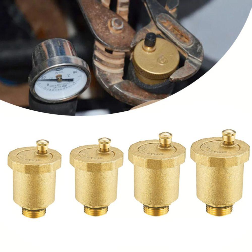 Brass Material Automatic Exhaust Release Valve Solar Water Heater Valve  HVAC Systems