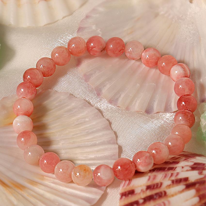 Простой дизайн Высококлассный браслет из натурального камня Женский браслет для девушки