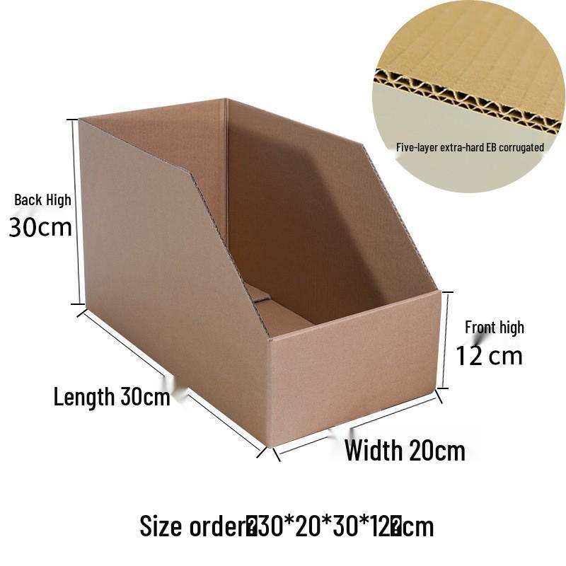 Five-Layer Super Hard Storage Organizer with Slanted Compartments for Warehouse or Supermarket