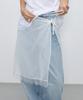 City Breeze Layered Chiffon Skirt_White