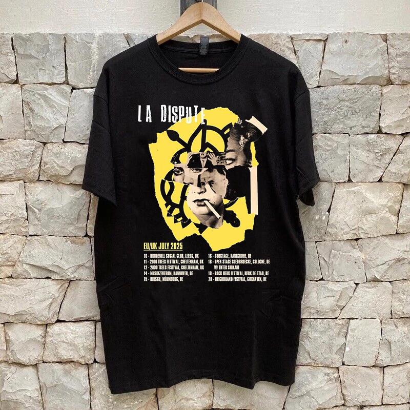 

La Dispute Band No One Was Driving The Car EU UK T Shirt Full Size S5XL QT1116 Unisex T-Shirt S