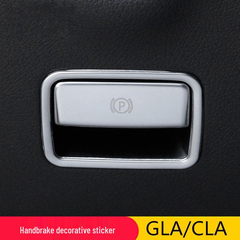 Mercedes Interior Electronic Handbrake Decorative Sticker for GLA200, CLA220, A-Class, B200, SLK, S-Class