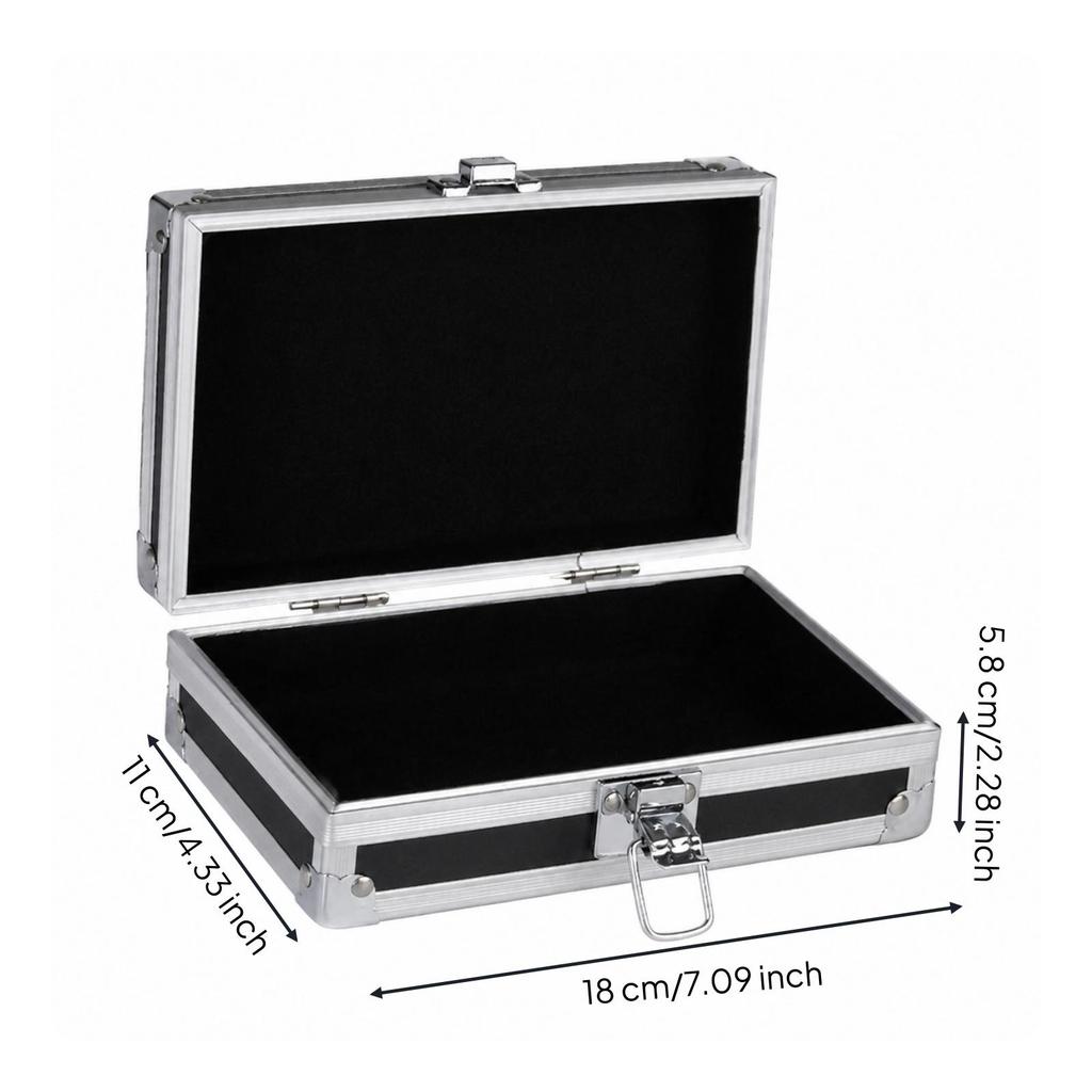Aluminum Alloy Storage Case Sturdy Tool Box for Workshop