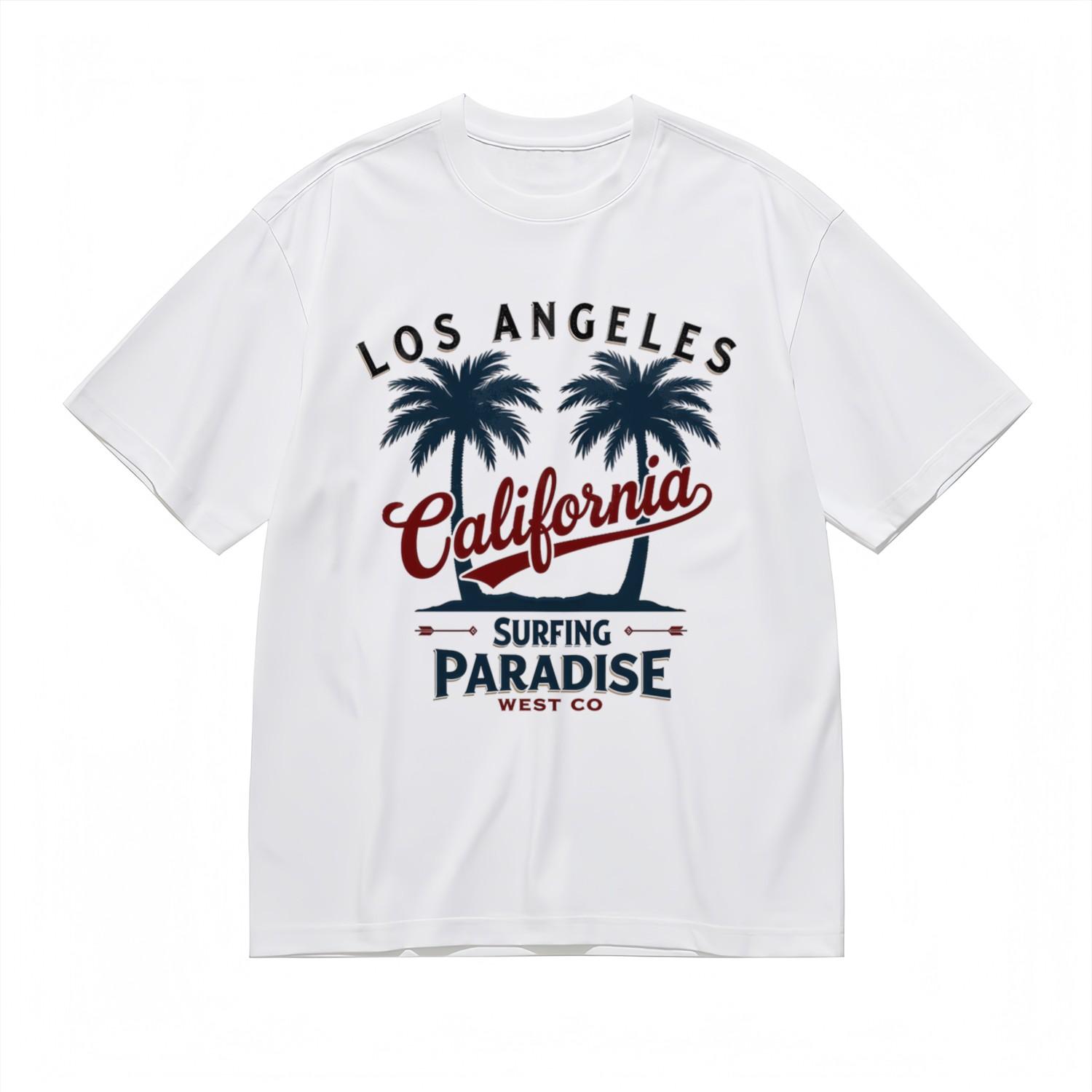 Men s Trend Comfy Fashion Classic T-Shirt Mens Womens Tees Top Red Letter Beach Vibe Design Tee USA 4XL