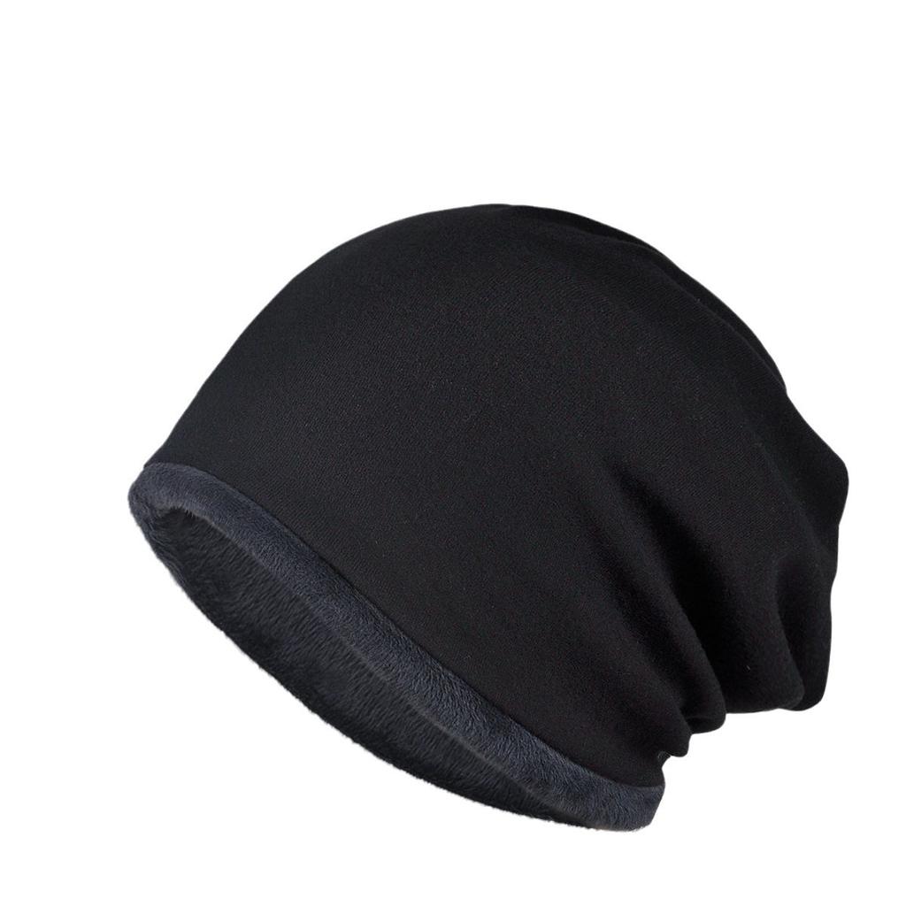 Autumn and Winter Color Matching Windproof Pullover Hat, Separately Capped Pullover Hat