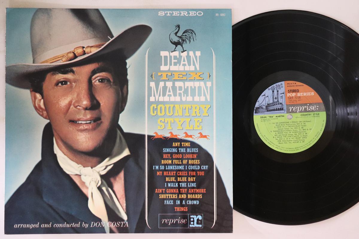 

LP Record DEAN MARTIN Country Style SJET7216 REPRISE Japan Folk Used