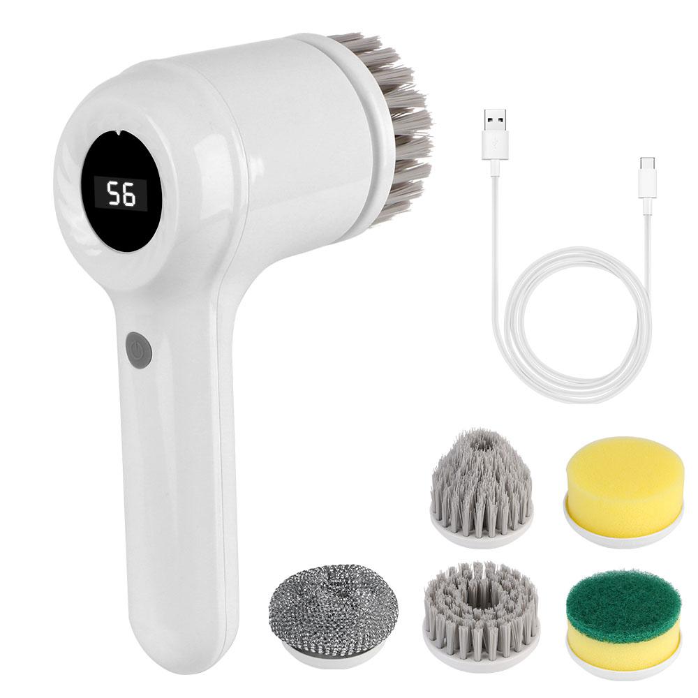 

Инструменты для чистки Электрическая щетка для чистки, беспроводная, 5 в 1, щетка для чистки раковины и ванны, портативный USB-инструмент для чистки кухни, щетка для мытья ванной комнаты DL168