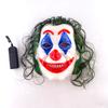 Cosplay DC Joker Headgear Mask Smilling Full Face Head Cover Luminous LED Glow Mask For Dark Night