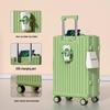 Women's High-Value Sturdy 20/24-Inch Mother-Child Trolley Case with Combination Lock for Travel