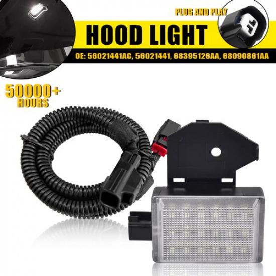 

Underhood Light Hood Courtesy Lamp Mounting Harness Fit 2006-19 Dodge Charger EA