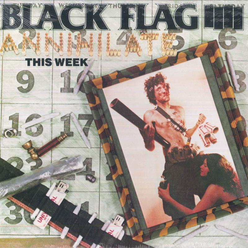 

Виниловая пластинка BLACK FLAG Annihilate This Week SST081 SST Records Американский Рок