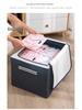 International Oxford Cloth Foldable Storage Box with Steel Frame - Ideal for Wardrobe, Toy Organizer, or Clothes Storage.