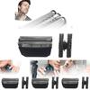 51b 51s Replacement Shaver Head Assembly With Durable Abs Material For Smooth Shaving Experience