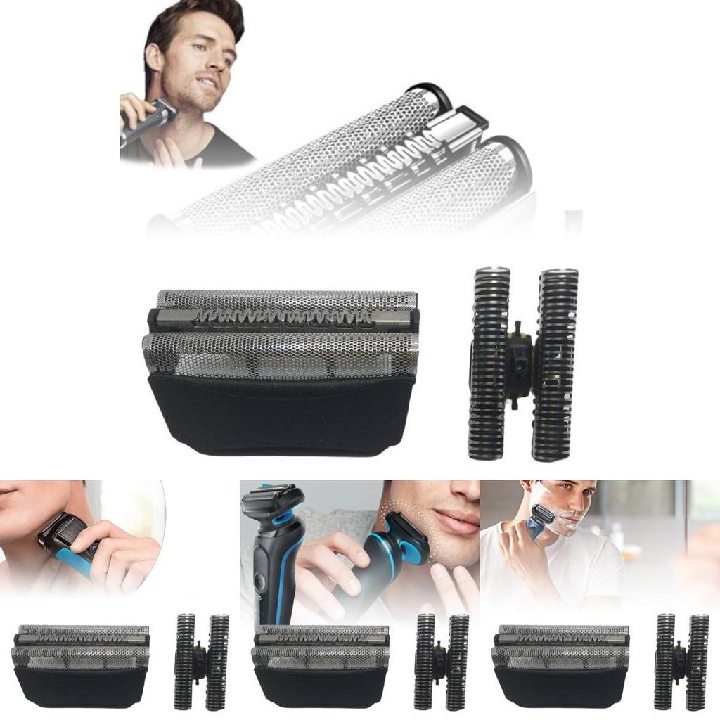 51b 51s Replacement Shaver Head Assembly With Durable Abs Material For Smooth Shaving Experience