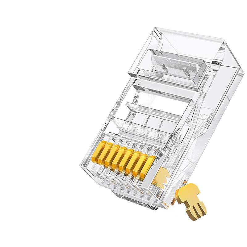 

Ugreen Cat5e RJ45 Gigabit Ethernet Connectors, 30U Gold Plated
