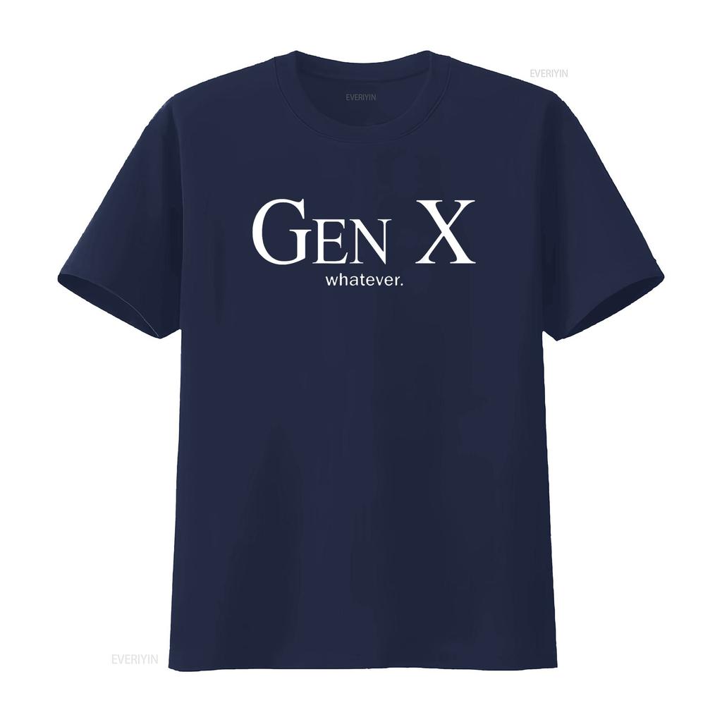 Gen X Whatever T Shirt Funny Saying Quote For Women Vintage Washed Versatile Slightly Casual Unisex Soft Top For Everyday Wear
