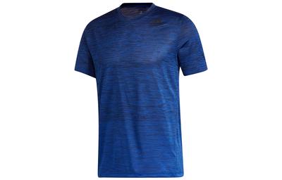 T Shirts Men's Royal Blue Crew Neck Moderate Straight Fit GC8410