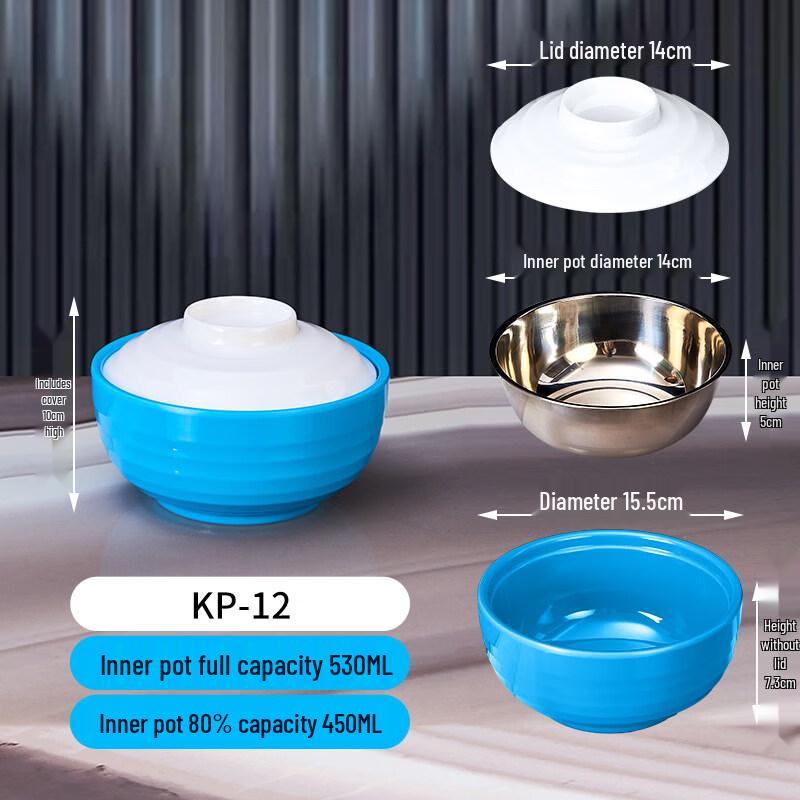 

Набор глубоких суповых мисок из утолщенной меламиновой посуды Ruhan